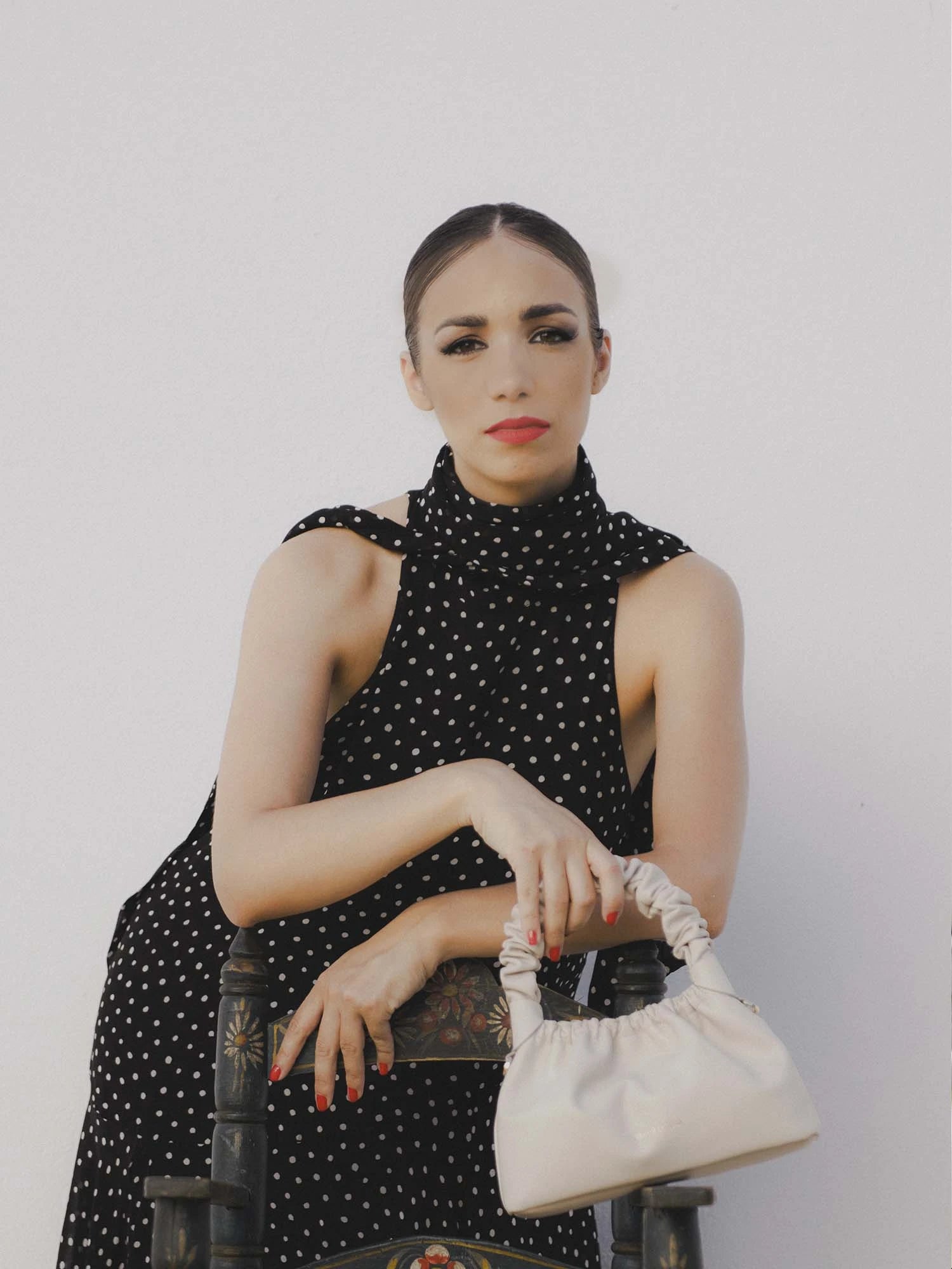 Mini Tango Ivory Edition – Bolso en piel de napa de vacuno