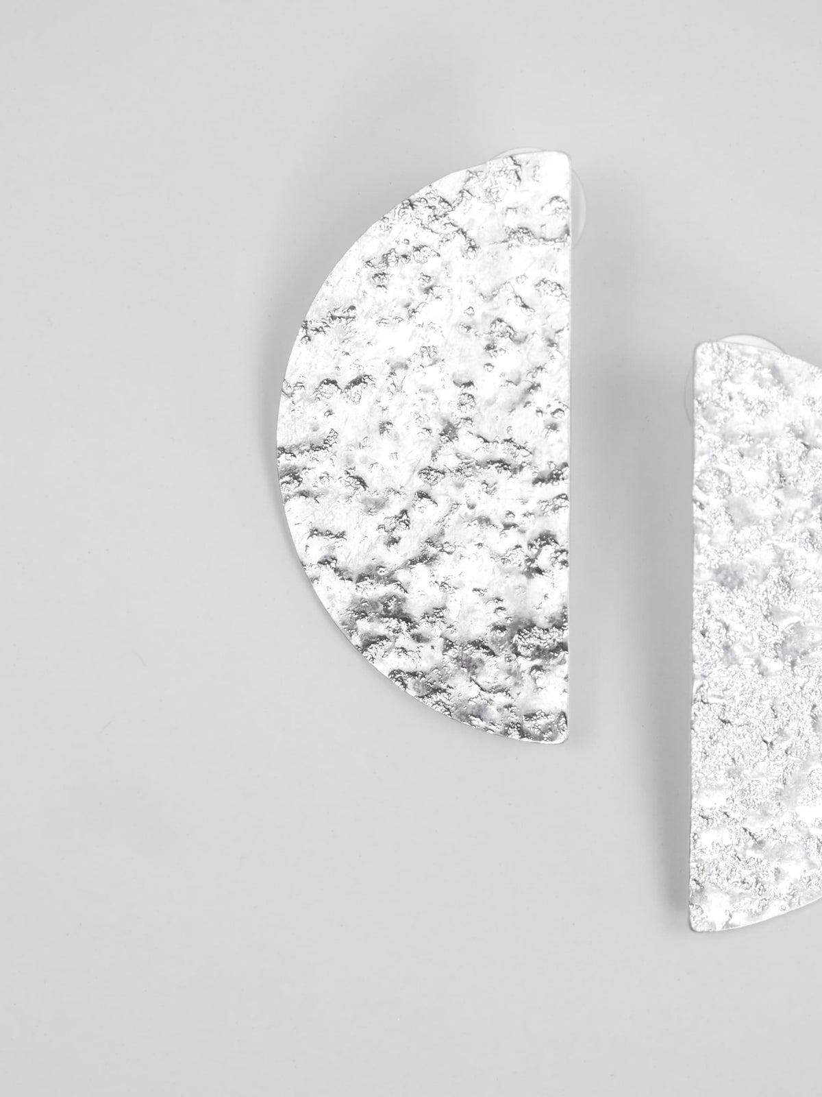 Pendiente Moon Nº10 - Plateado