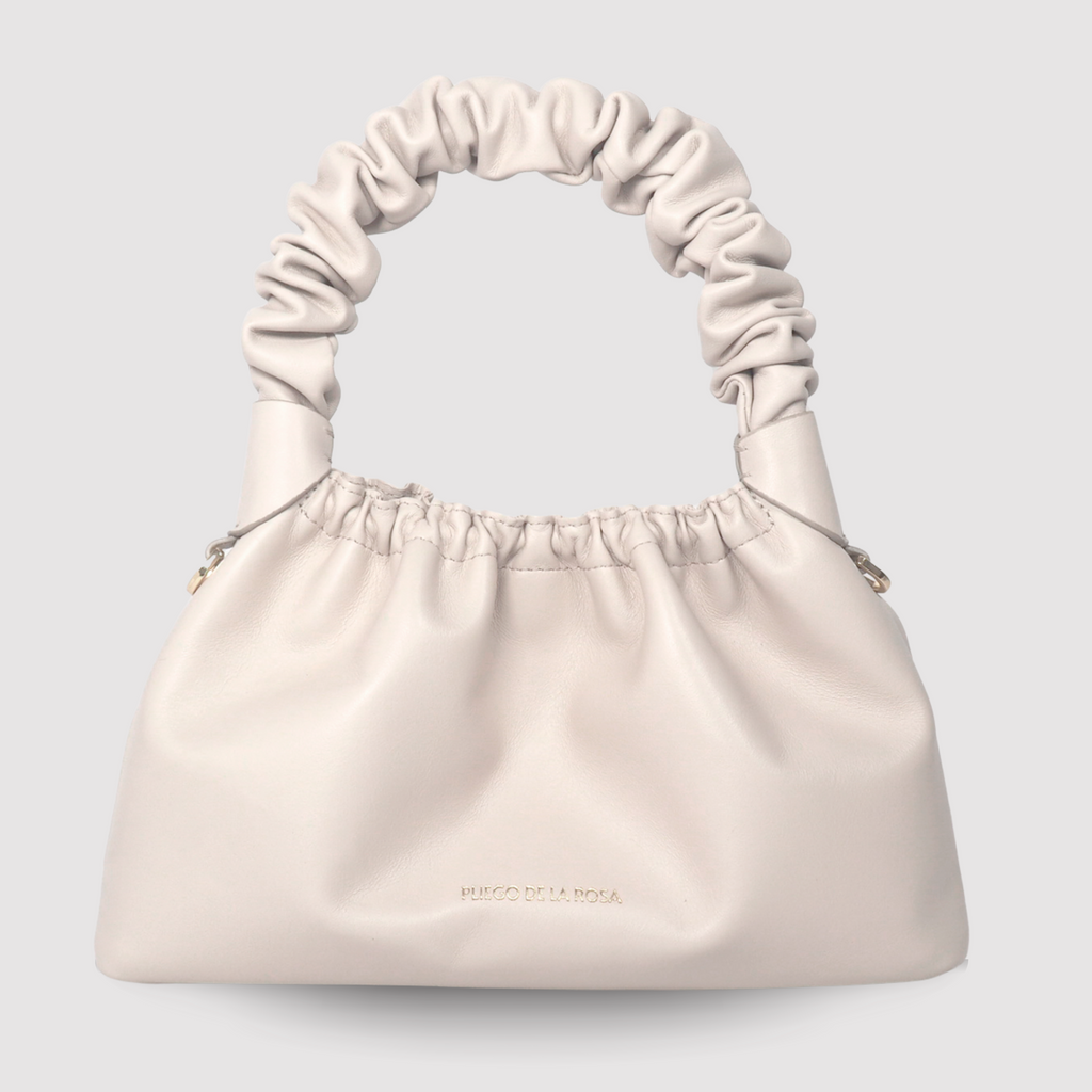 Mini Tango Ivory Edition – Bolso en piel de napa de vacuno - PLIEGO DE LA ROSA