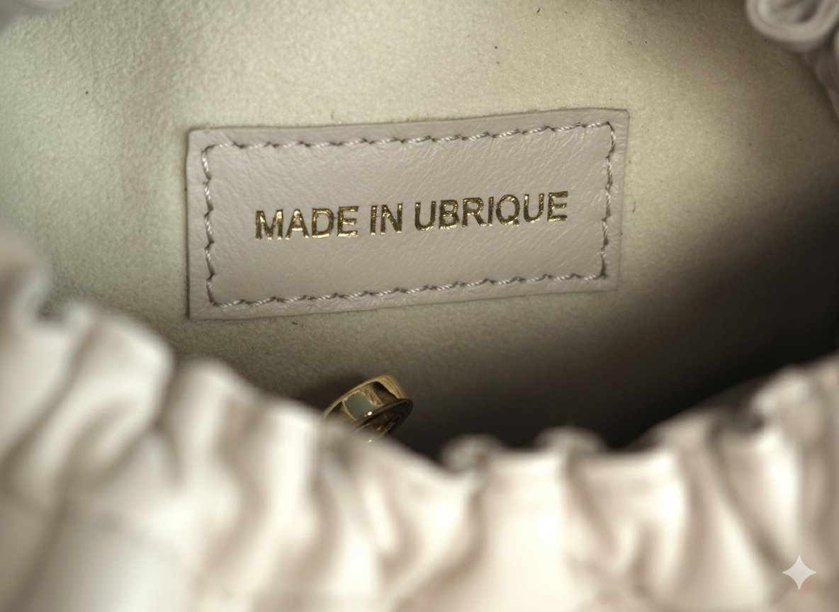 Mini Tango Ivory Edition – Bolso en piel de napa de vacuno - PLIEGO DE LA ROSA