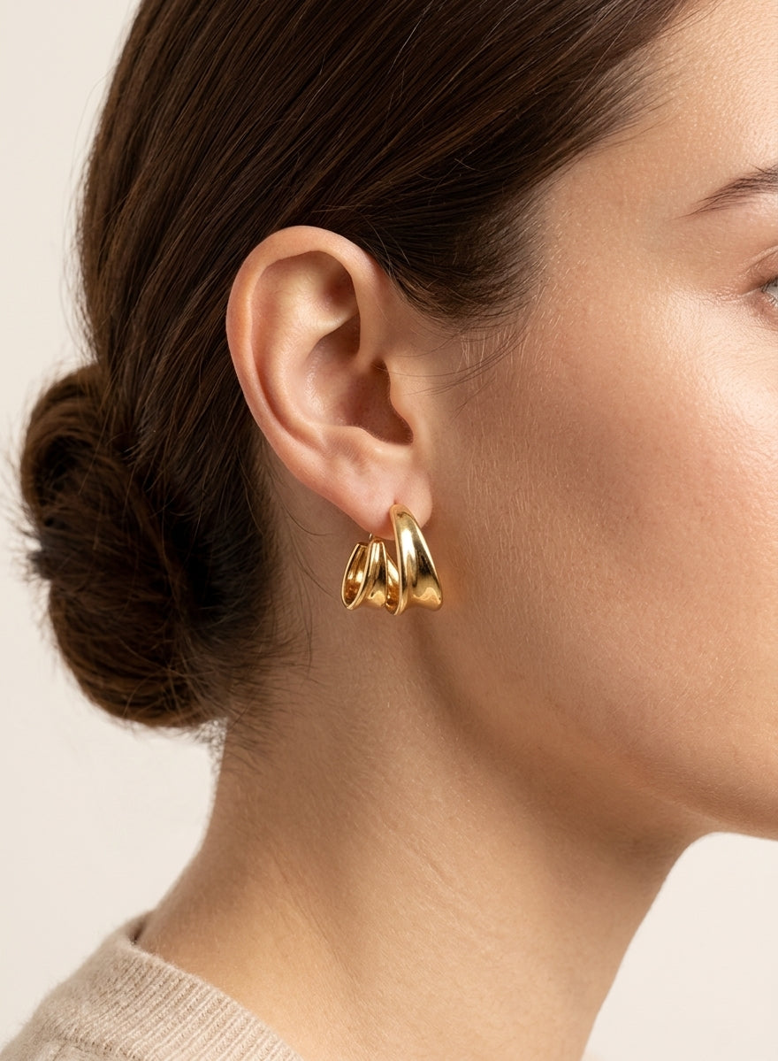 Pendientes Caracola Nº07