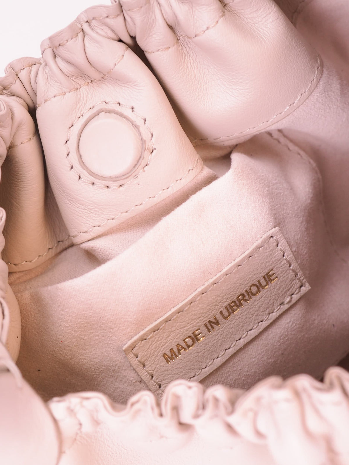 Mini Tango Ivory Edition – Bolso en piel de napa de vacuno