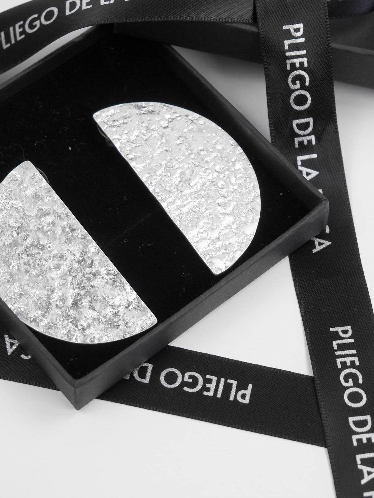 Pendiente Moon Nº10 - Plateado