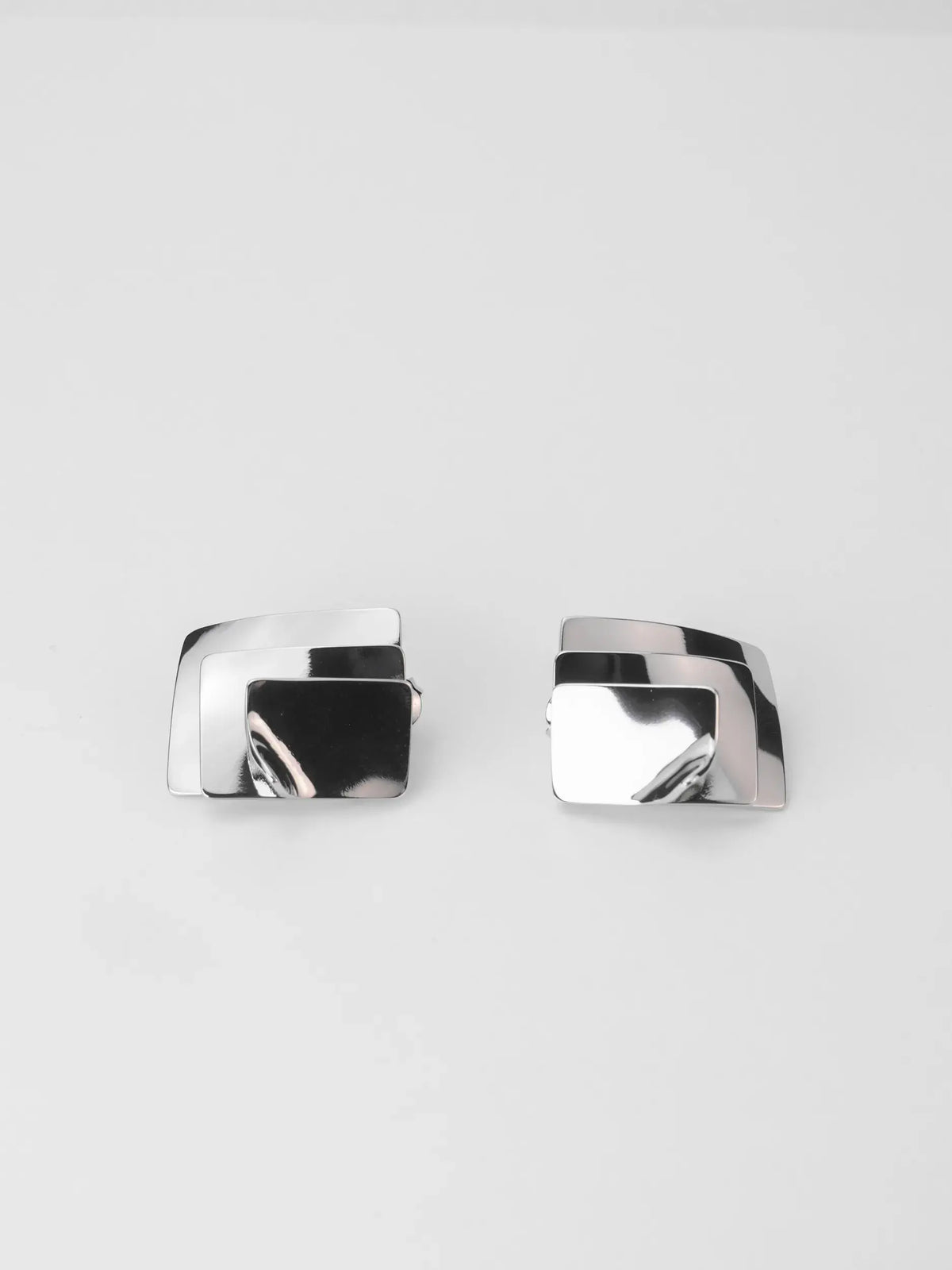 Pendientes Cuarzo Nº09 - Plateado